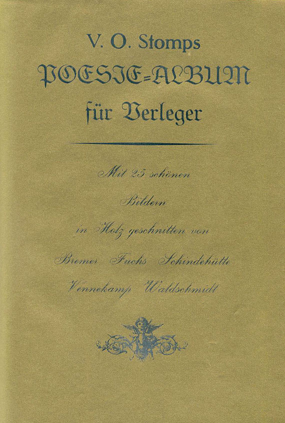 Stomps, V. O. - Stomps, Poesie-Album für Verleger. 1965
