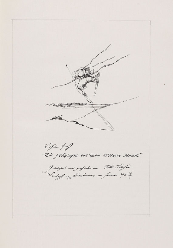 Fritz Fischer - Hauff, Die Geschichte von dem kleinen Muck. 1957 - Weitere Abbildung