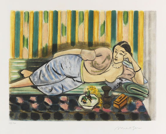 Henri Matisse - Odalisque au coffret rouge