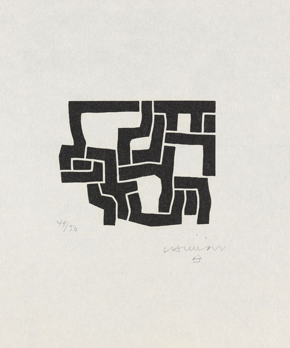 Eduardo Chillida - Jorge Guillén: Mas allá - Weitere Abbildung