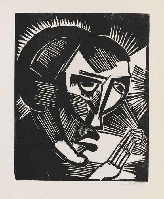 Karl Schmidt-Rottluff - Maria