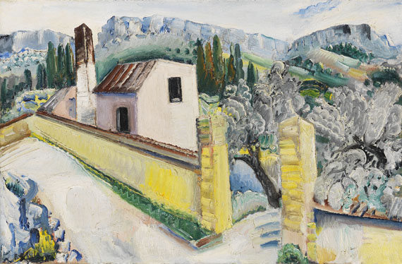 Paul Kleinschmidt - Landschaft bei Cassis