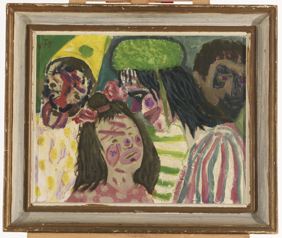 Otto Dix - Vier Masken - Weitere Abbildung