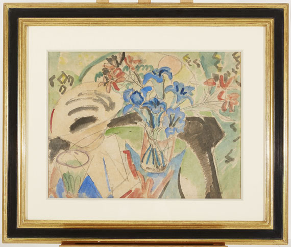 Ernst Ludwig Kirchner - Stilleben mit Enzian und Türkenbund - Weitere Abbildung