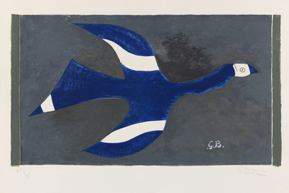 Georges Braque - Vol de nuit (Oiseau XII)