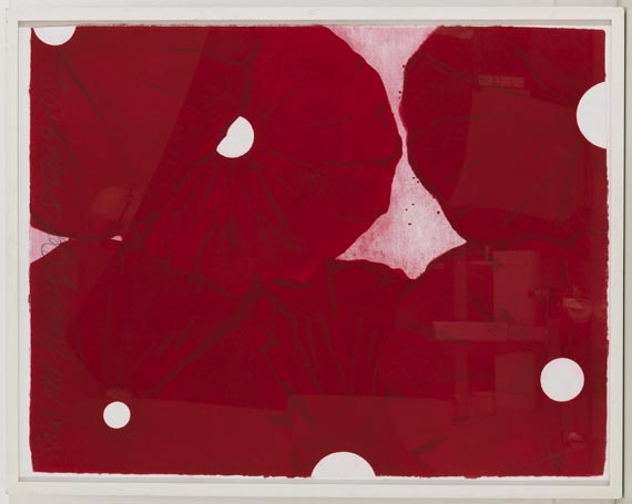 Donald Sultan - Six Red Flowers - Weitere Abbildung