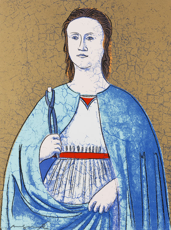 Andy Warhol - Saint Apollonia - Weitere Abbildung