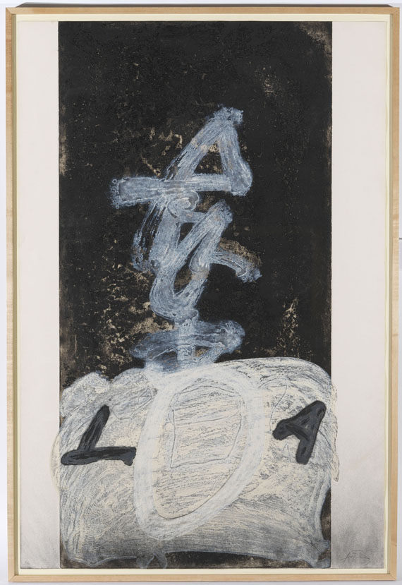 Antoni Tàpies - Cal•ligrafia vertical - Weitere Abbildung