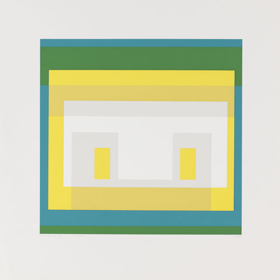 Josef Albers - Ten Variants - Weitere Abbildung