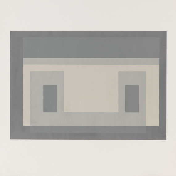 Josef Albers - Ten Variants - Weitere Abbildung