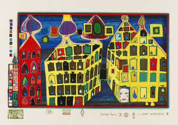 Friedensreich Hundertwasser - Regentag