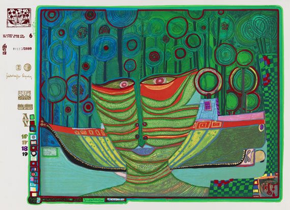 Friedensreich Hundertwasser - Regentag