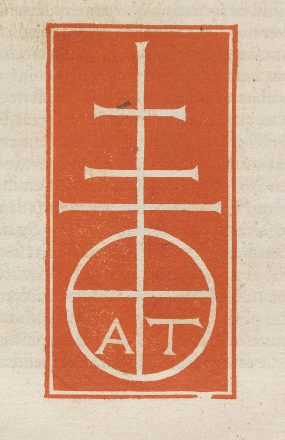 Sanctus Hieronymus - Epistolae. 1488 - Weitere Abbildung