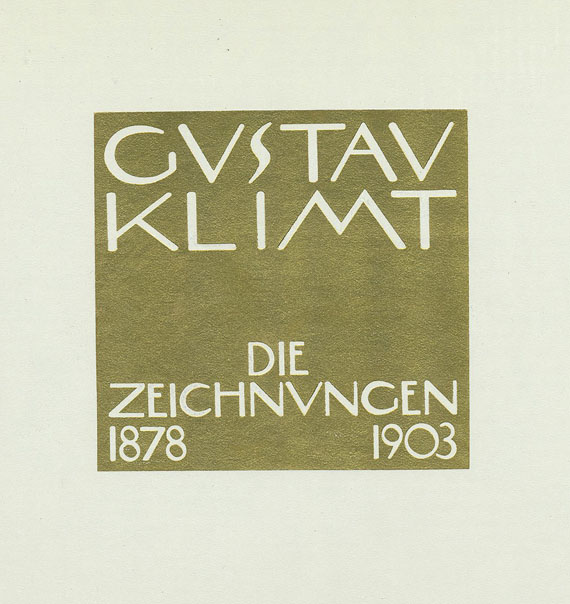 Gustav Klimt - A. Strobl. Die Zeichnungen.  1980-84. 3 Bde.