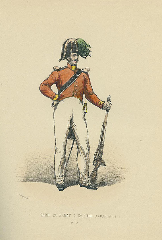 Mode - Costumes de la cour de Rome. 1862.