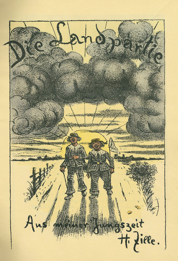 Heinrich Zille - Die Landpartie.