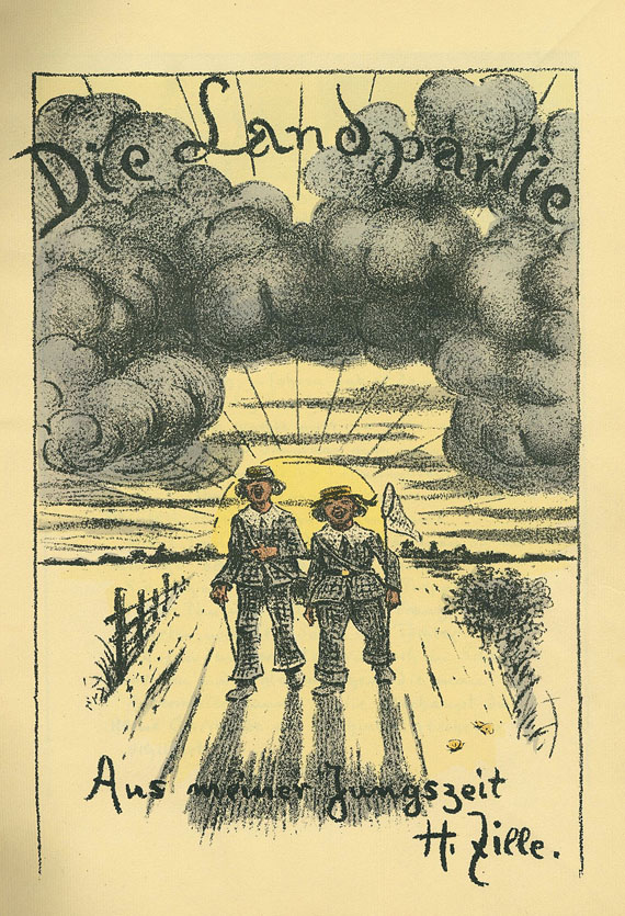 Heinrich Zille - Die Landpartie.