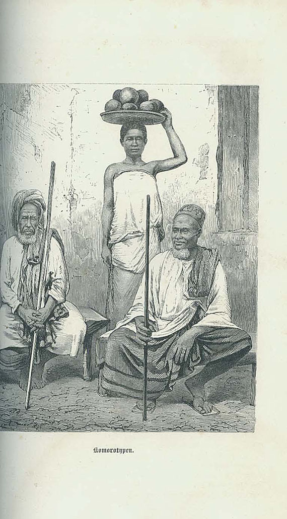 Carl Claus von der Decken - Reisen in Ost-Afrika. 1869