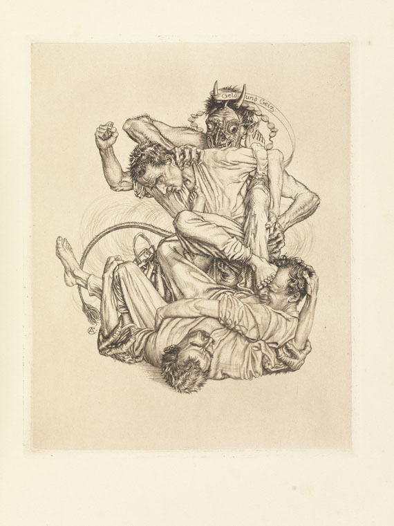 Gottfried Keller - Die drei gerechten Kammacher. 1915 - Weitere Abbildung