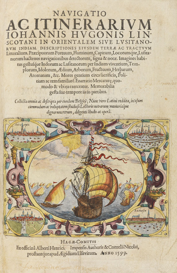 Jan Huygen van Linschoten - Navigatio ac itinerarium. 1599 - Weitere Abbildung