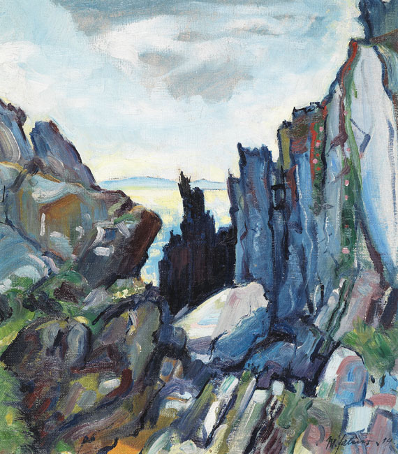 Maximilian Jahns - Felsenlandschaft (Dolomiten)