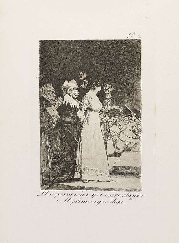 Francisco de Goya - 80 Bll.: Los Caprichos - Weitere Abbildung