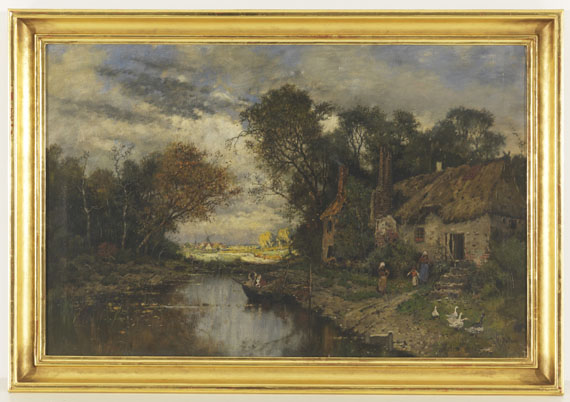 Karl Heffner - Idyll am Kanal - Weitere Abbildung