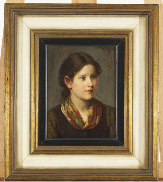 Franz von Defregger - Dirndl - Weitere Abbildung