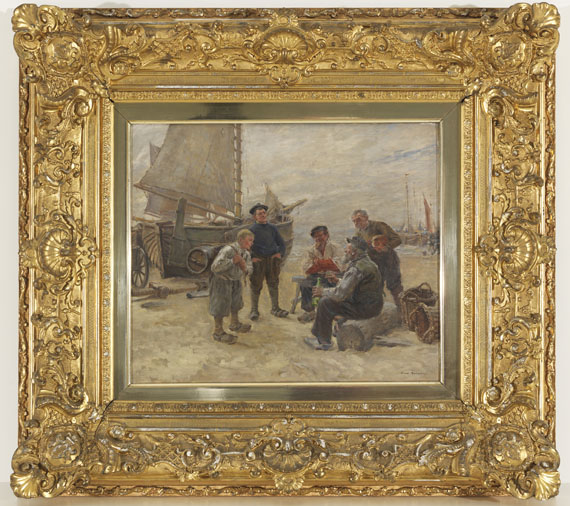 Max Gaisser - Fischer am Strande - Weitere Abbildung