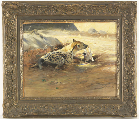 Friedrich Wilhelm Kuhnert - Hyäne - Weitere Abbildung