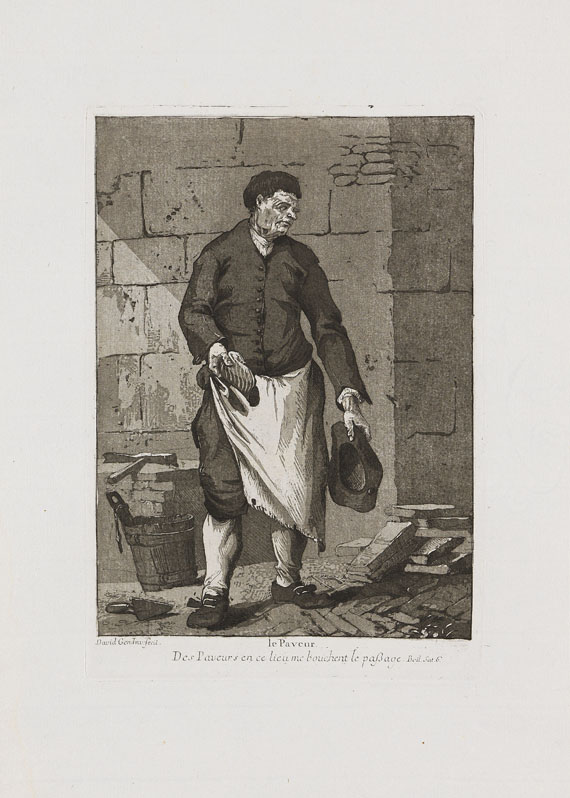 Giovanni David - 12 Bll.: Venezianische Portraits - Weitere Abbildung