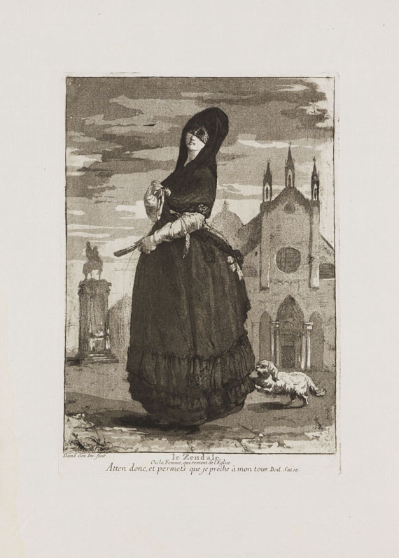 Giovanni David - 12 Bll.: Venezianische Portraits - Weitere Abbildung