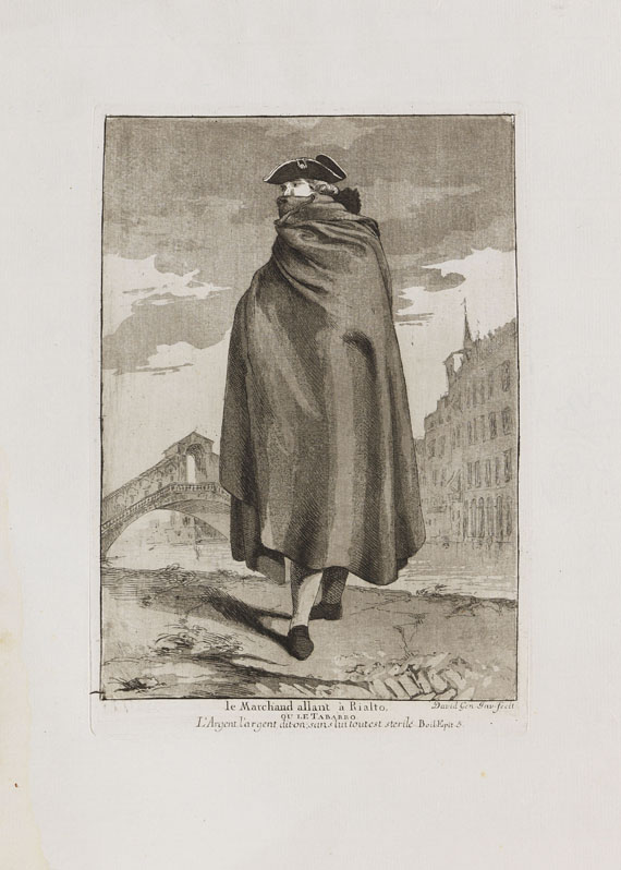 Giovanni David - 12 Bll.: Venezianische Portraits - Weitere Abbildung