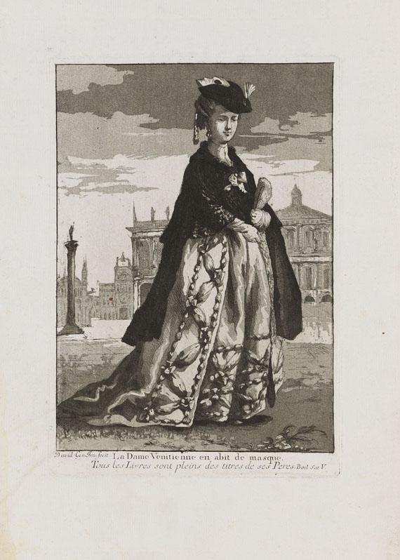 Giovanni David - 12 Bll.: Venezianische Portraits - Weitere Abbildung