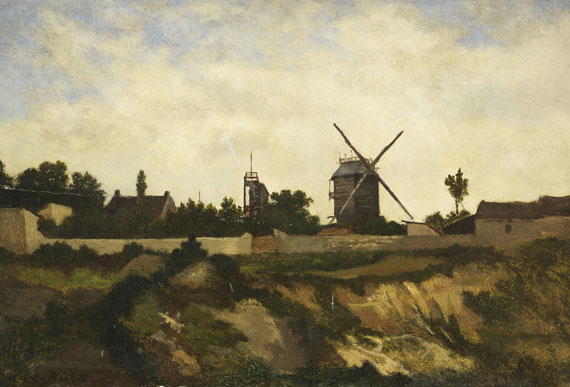 Léon Richet - Les Moulins de Montmartre
