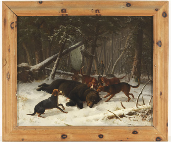 Wilhelm Reinhardt - Bärenjagd - Weitere Abbildung