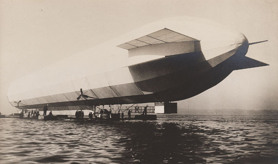  Luftfahrt - Zeppelin collection. (1 album and 2 porfolios). 1899-1910 - Weitere Abbildung