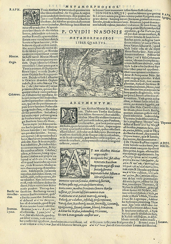 Publius Ovidius Naso - Metamorphoseon. 1553.