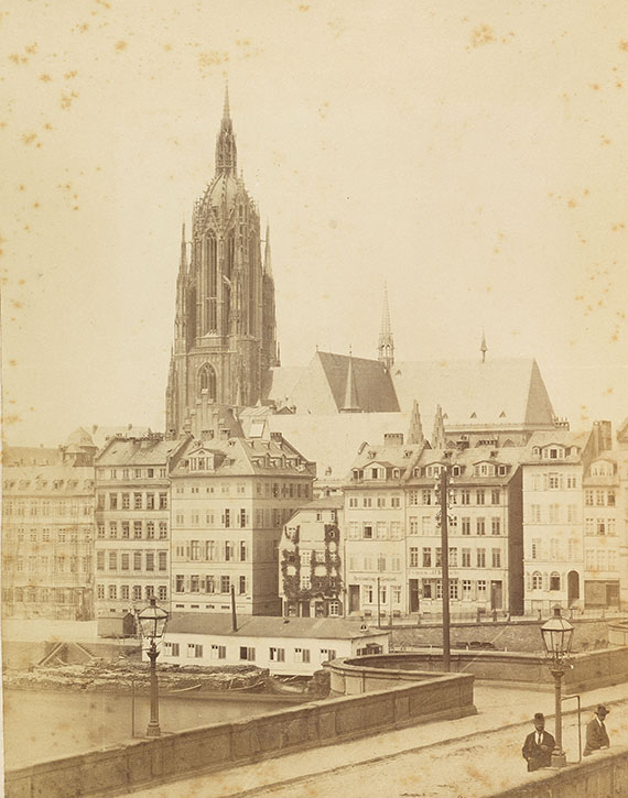 Album von Frankfurt am Main - Fotoalbum von Frankfurt am Main. Um 1860-90.