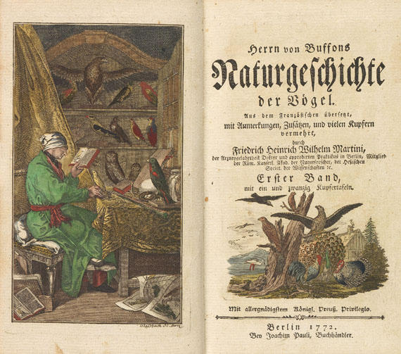 Georges Louis Leclerc de Buffon - Werke. 18 Bde. 1772. - Weitere Abbildung
