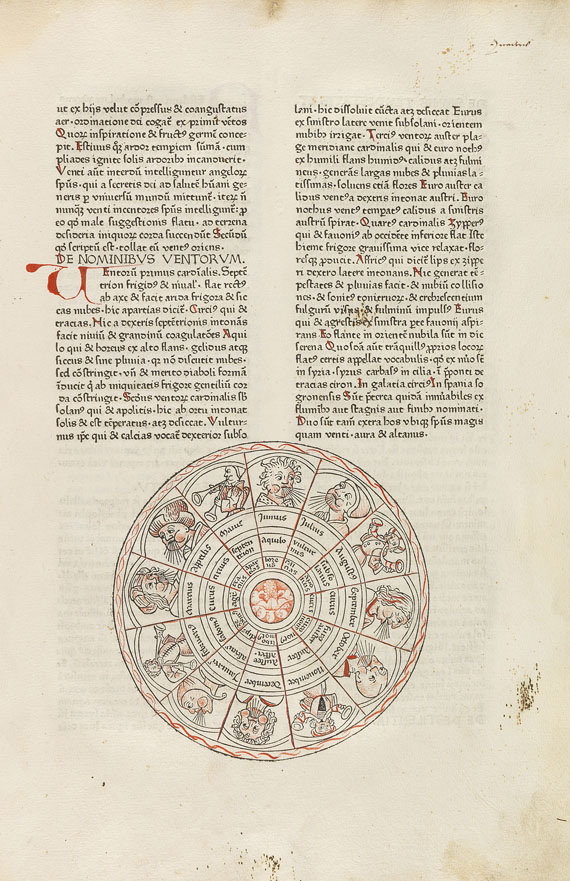  Isidor von Sevilla - Etymologiae. 1473 - Weitere Abbildung