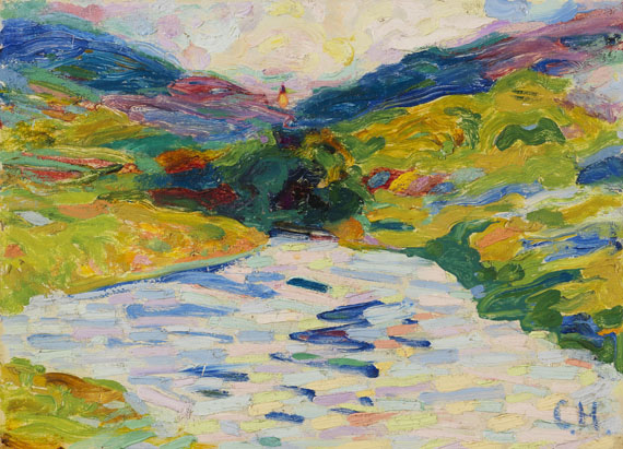 Herrmann - Landschaft mit Flusslauf