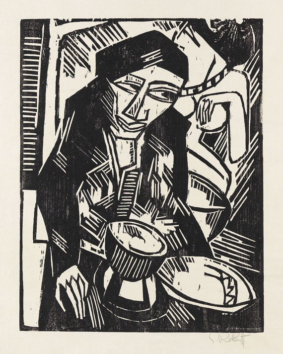 Karl Schmidt-Rottluff - Melancholie