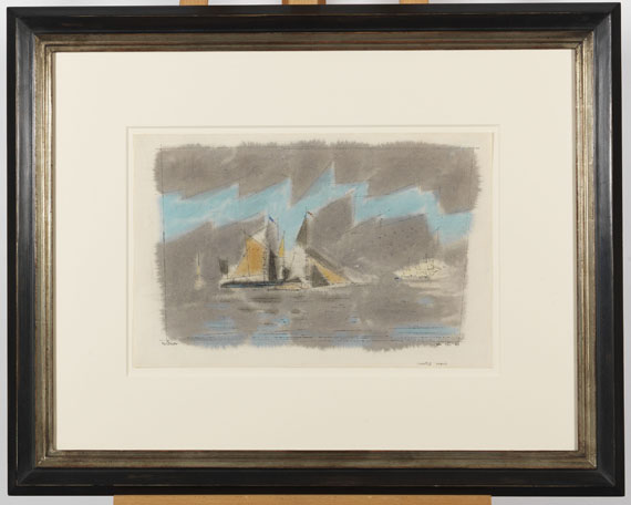 Lyonel Feininger - Coasting Vessels - Rahmenbild