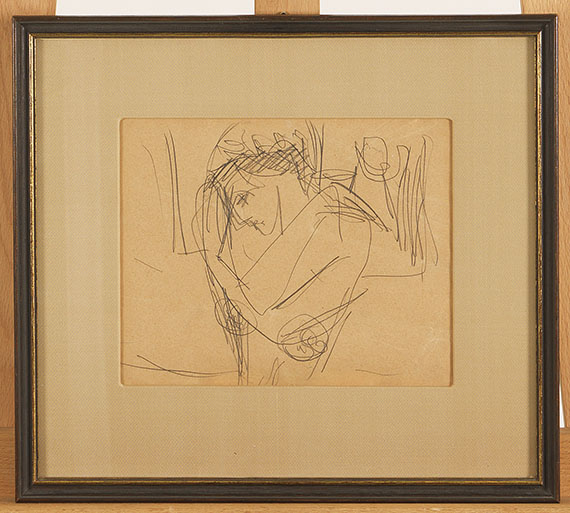 Ernst Ludwig Kirchner - Mädchen - Rahmenbild