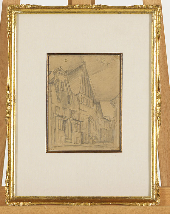 Lyonel Feininger - Lüneburg - Rahmenbild