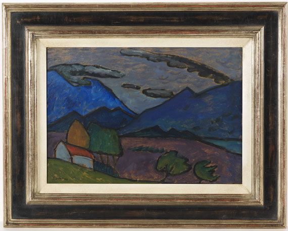 Münter - Berglandschaft mit Haus