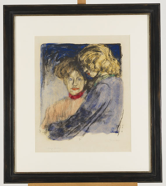 Emil Nolde - Junge Mädchen (Ada Nolde und Lis Vilstrup) - Rahmenbild