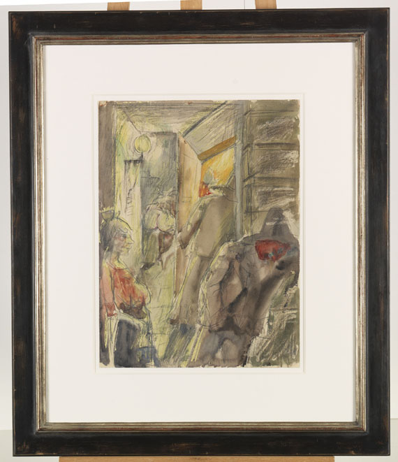 Otto Dix - Hamburger Kneipe - Rahmenbild