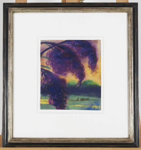 Emil Nolde - Celosienblüten - Rahmenbild